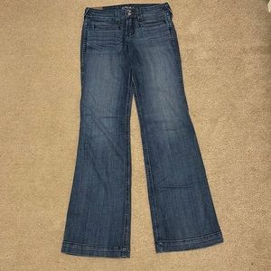 Ariat trouser mid rise stretch outseam Ella wide leg jeans